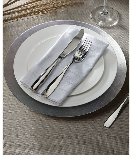 Elegant Rimmed Dinnerware Set for 12