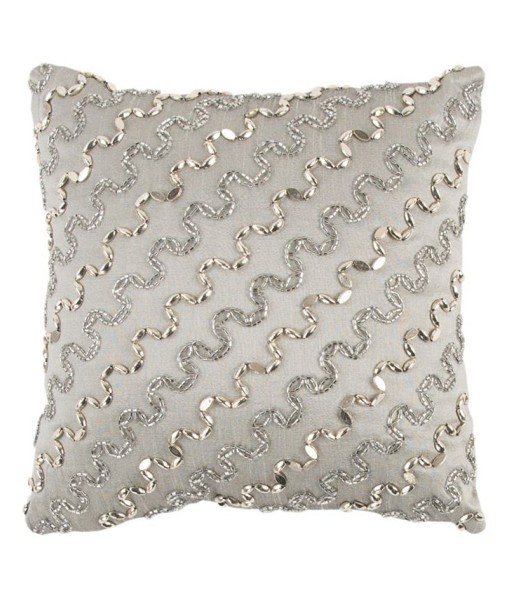 Striped Polyester Filled Decorative Pillow  12