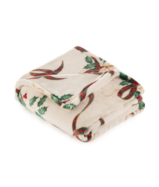 Holiday Ribbon Throw  50