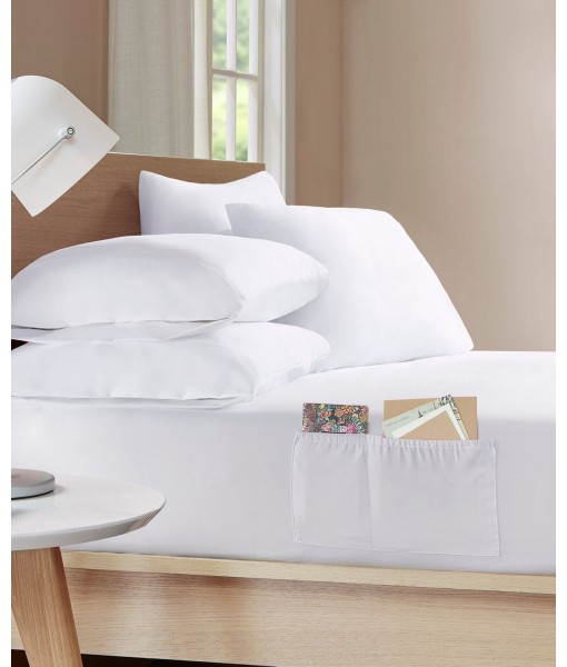 Side Storage Pockets Microfiber4-Pc. Sheet Set  Twin