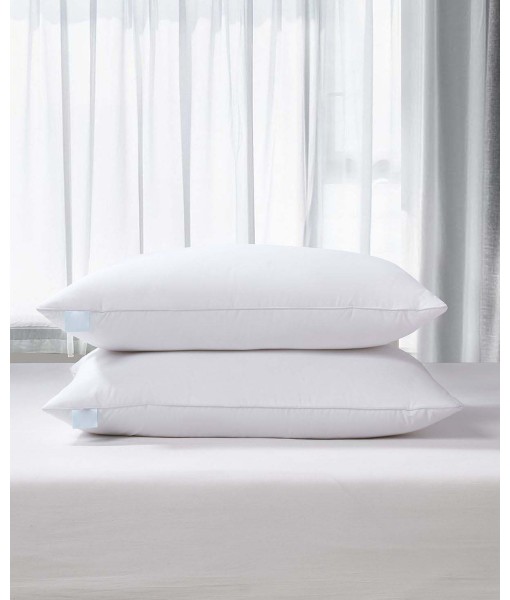 White Feather & Down Medium/Firm Tencel-Around 2-Pack Pillow  Jumbo