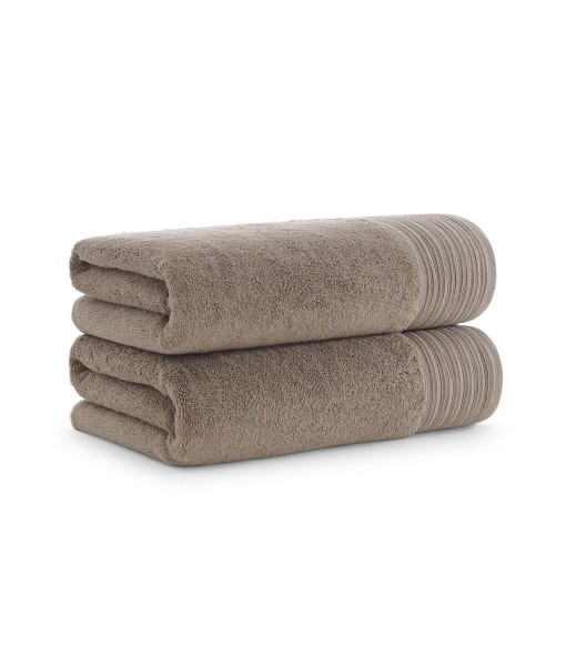 Anatolia Turkish Bath Towels (2 Pack)  30x60  600 GSM  Woven Linen-Inspired Dobby  Ring Spun Combed Cotton  Low Twist