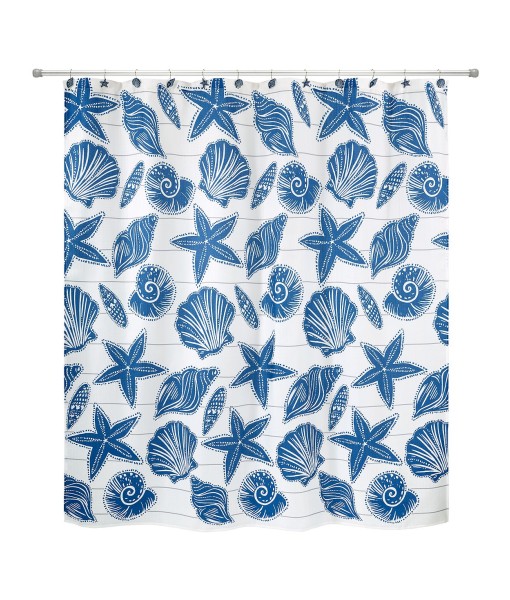 Ibiza Shower Curtain and Hook Set  13 Pieces