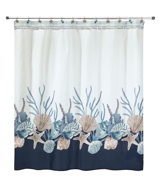 Blue Lagoon Shower Curtain