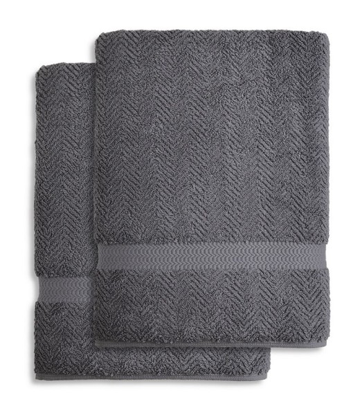 Herringbone Bath Towel Collection