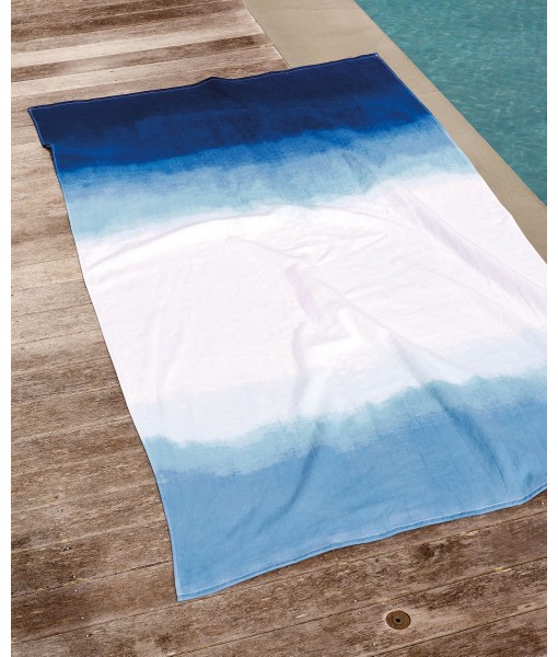 Dip Dye Ombre 100% Cotton Beach Towel