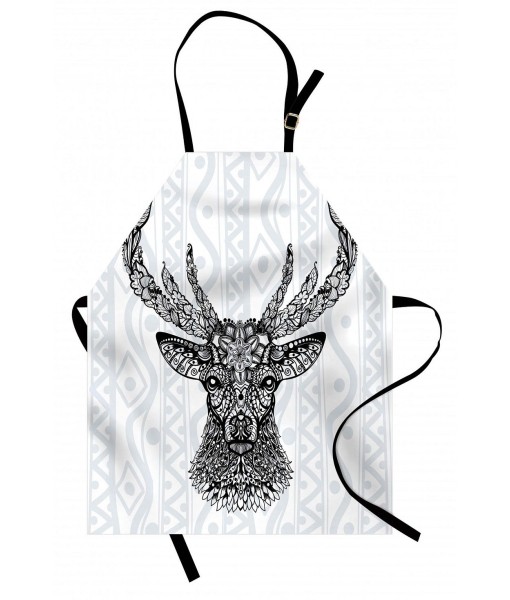 Graceful Deer Silhouette Apron