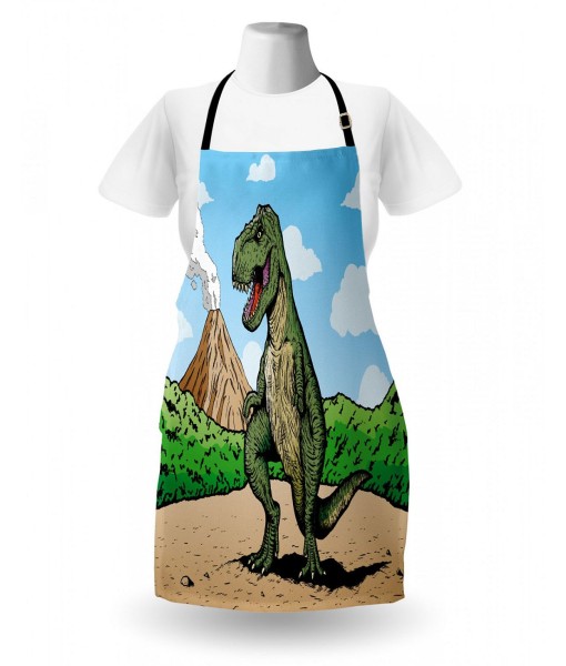 Ferocious T-Rex Dinosaur Apron