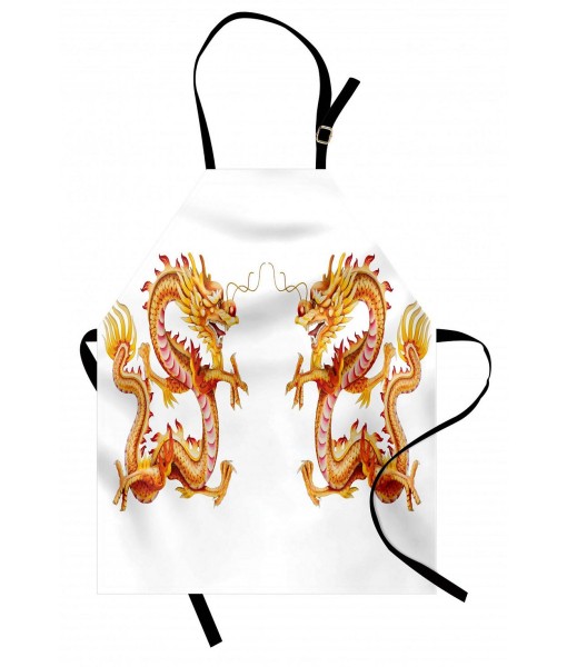 Fierce Dragon Scales Apron